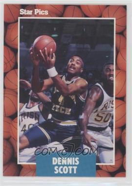 1990 Star Pics - [Base] #9 - Dennis Scott