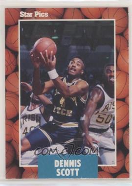 1990 Star Pics - [Base] #9 - Dennis Scott