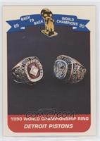 1989 and 1990 Championship Ring