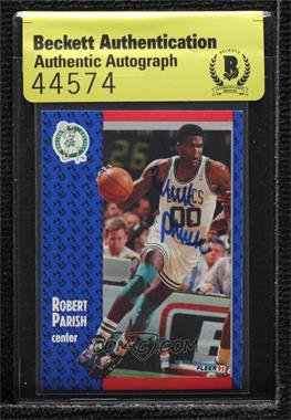 1991-92 Fleer - [Base] #14 - Robert Parish [BAS Authentic]