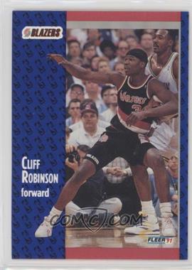 1991-92 Fleer - [Base] #172 - Cliff Robinson