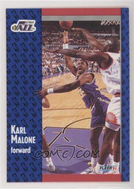 1991-92 Fleer - [Base] #201 - Karl Malone