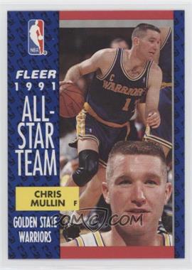 1991-92 Fleer - [Base] #218.1 - Chris Mullin (Yellow Back)