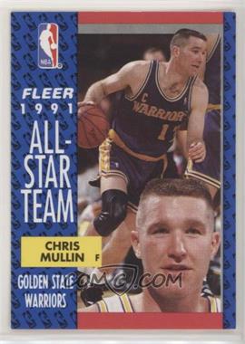 1991-92 Fleer - [Base] #218.1 - Chris Mullin (Yellow Back)