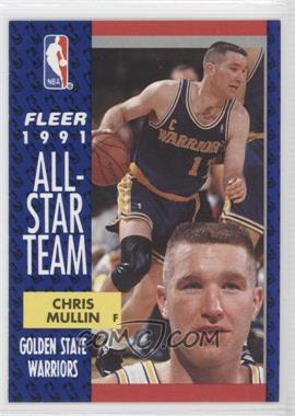 1991-92 Fleer - [Base] #218.1 - Chris Mullin (Yellow Back)