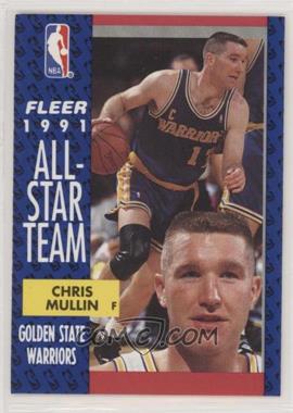 1991-92 Fleer - [Base] #218.1 - Chris Mullin (Yellow Back)