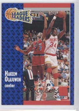1991-92 Fleer - [Base] #223 - Hakeem Olajuwon