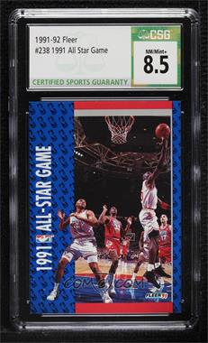 1991-92 Fleer - [Base] #238 - Charles Barkley, Michael Jordan, Magic Johnson, Chris Mullin [CSG 8.5 NM/Mint+]