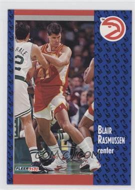 1991-92 Fleer - [Base] #245 - Blair Rasmussen