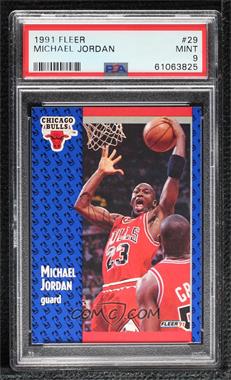 1991-92 Fleer - [Base] #29 - Michael Jordan [PSA 9 MINT]