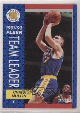 1991-92 Fleer - [Base] #380 - Chris Mullin [EX to NM]