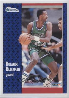 1991-92 Fleer - [Base] #43 - Rolando Blackman