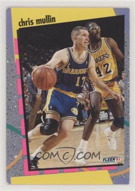 1991-92 Fleer - NBA Schoolyard Stars - Promotional Sample #1 - Chris Mullin [Noted]
