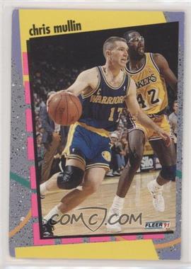 1991-92 Fleer - NBA Schoolyard Stars - Promotional Sample #1 - Chris Mullin [Noted]