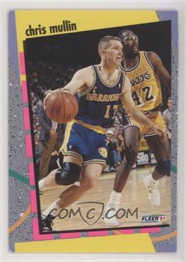 1991-92 Fleer - NBA Schoolyard Stars - Promotional Sample #1 - Chris Mullin [Noted]