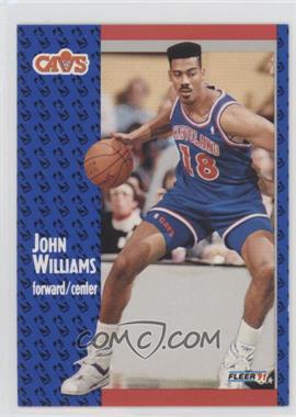 1991-92 Fleer Tony's Pizza - [Base] #S-59 - John Williams