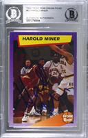 Harold Miner [BAS Authentic]