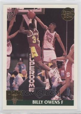 1991-92 Front Row Update - [Base] - Gold #51 - Billy Owens