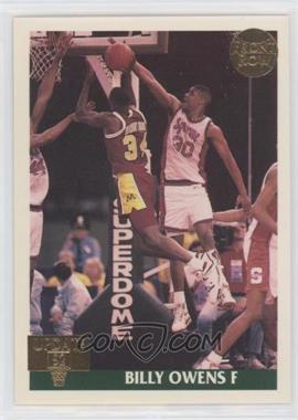 1991-92 Front Row Update - [Base] - Gold #51 - Billy Owens