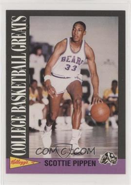 1991-92 Kellogg's College Basketball Greats - [Base] #17 - Scottie Pippen