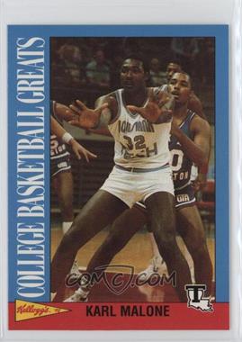 1991-92 Kellogg's College Basketball Greats - [Base] #6 - Karl Malone