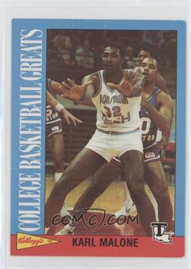 1991-92 Kellogg's College Basketball Greats - [Base] #6 - Karl Malone