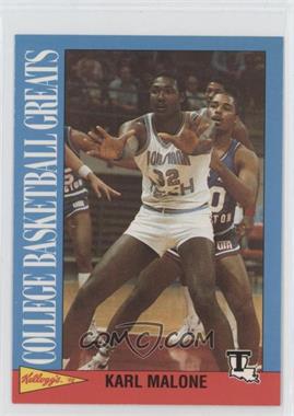 1991-92 Kellogg's College Basketball Greats - [Base] #6 - Karl Malone