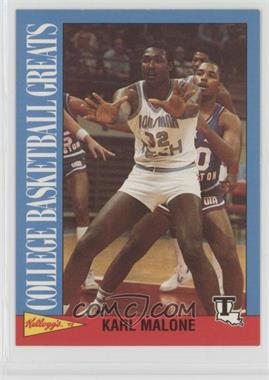 1991-92 Kellogg's College Basketball Greats - [Base] #6 - Karl Malone [Noted]