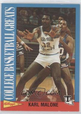 1991-92 Kellogg's College Basketball Greats - [Base] #6 - Karl Malone