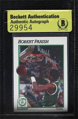 1991-92 NBA Hoops - [Base] #15 - Robert Parish [BAS Authentic]