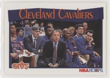 1991-92 NBA Hoops - [Base] #278 - Cleveland Cavaliers Team