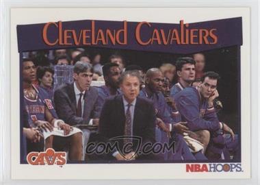 1991-92 NBA Hoops - [Base] #278 - Cleveland Cavaliers Team