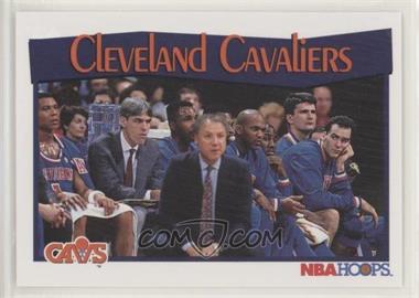 1991-92 NBA Hoops - [Base] #278 - Cleveland Cavaliers Team