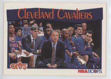 1991-92 NBA Hoops - [Base] #278 - Cleveland Cavaliers Team