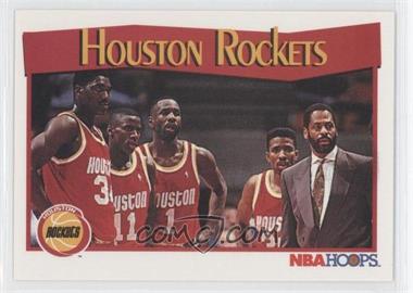 1991-92 NBA Hoops - [Base] #283 - Houston Rockets Team