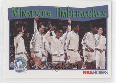 1991-92 NBA Hoops - [Base] #289 - Minnesota Timberwolves Team
