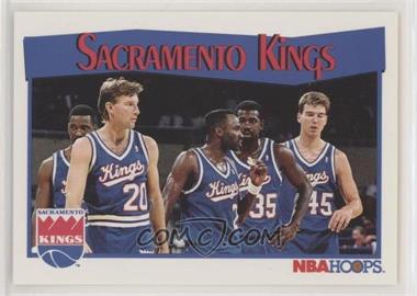 1991-92 NBA Hoops - [Base] #296 - Sacramento Kings Team