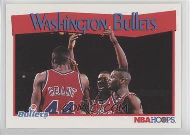 1991-92 NBA Hoops - [Base] #300 - Washington Bullets Team [EX to NM]