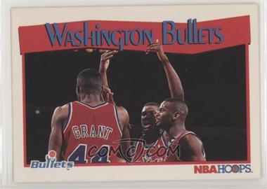 1991-92 NBA Hoops - [Base] #300 - Washington Bullets Team