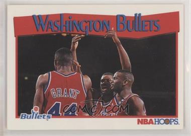 1991-92 NBA Hoops - [Base] #300 - Washington Bullets Team