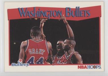 1991-92 NBA Hoops - [Base] #300 - Washington Bullets Team