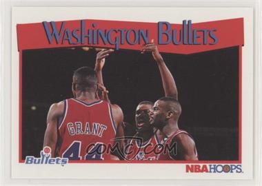 1991-92 NBA Hoops - [Base] #300 - Washington Bullets Team