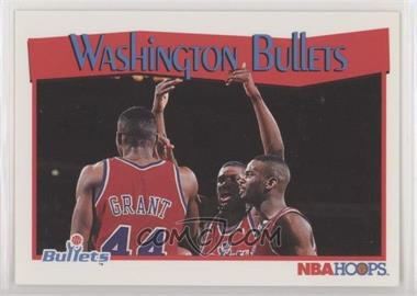 1991-92 NBA Hoops - [Base] #300 - Washington Bullets Team [EX to NM]