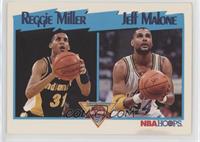 League Leaders - Reggie Miller, Jeff Malone