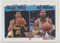 League Leaders - Reggie Miller, Jeff Malone