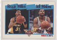 League Leaders - Reggie Miller, Jeff Malone