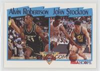 League Leaders - Alvin Robertson, John Stockton