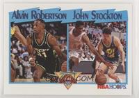 League Leaders - Alvin Robertson, John Stockton