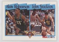 League Leaders - Alvin Robertson, John Stockton