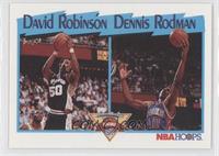 League Leaders - David Robinson, Dennis Rodman